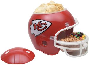 NFL Football Snack Helm der Kansas City Chiefs für jede Footballparty