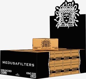 Medusafilters Rolls Unbleached 5m x 4cm 24er Display Box