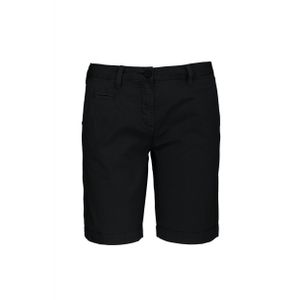 Kariban Bermuda-Shorts für Damen im ausgewaschenen Look K753 washed charcoal 32 DE (34 FR)