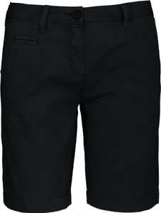 Kariban Bermuda-Shorts für Damen im ausgewaschenen Look K753 washed charcoal 32 DE (34 FR)