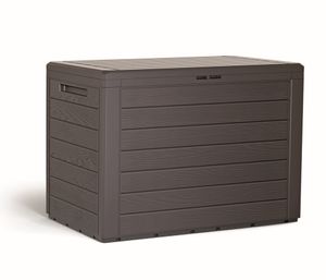 Záhradný box Woodebox 190L MBWL190 umbra