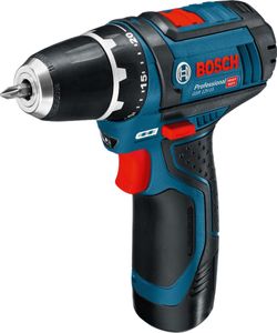 BOSCH GSR GSR 12V-15, s 2 x 2Ah bateriemi, textilní taška (060186810F)