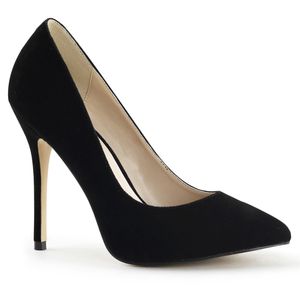 AMUSE-20 Damen Pumps von Pleaser, Schwarz  , EU 44, US 14