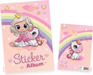 HERMA Sticker Sammelalbum für Kids Prinzessin Sweetie A5