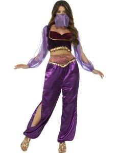 Arabische Prinzessin Damenkostüm violett