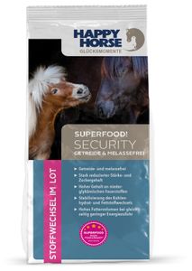 Happy Horse Superfood "Security -Getreide & Melassefrei" 2 x 14 kg