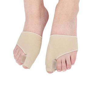 INF Oddeľovač prstov narovnávač prstov pre podporné ponožky hallux valgus 1 pár béžová