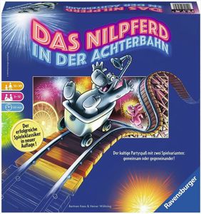 Ravensburger® Spiele - Das Nilpferd in der Achterbahn