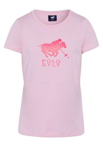 Polo Sylt T-Shirt mit glitzerndem Labelprint