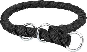 Trixie Cavo Zug-Stopp-Halsband - schwarz - 39-45 cm/ø 12 mm