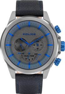 Police Watch Herrenuhr Armbanduhr Lederband PL15970JSU.61 Police Watch Herrenuhr Armbanduhr Lederband PL15970JSU.61
