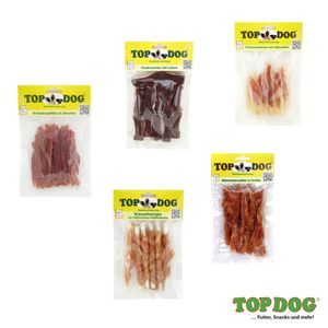 TOP DOG Snack Pack - 5 Snacks im Karton - Kausnack für Hunde