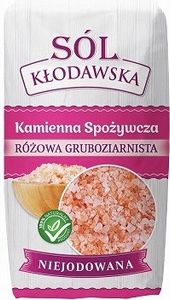 Kłodawa Rosa grobkörniges unjodiertes Salz 1kg - Kłodawa Salzbergwerk