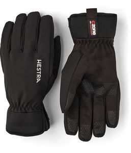 CZone Contact Glove -5 finger - Hestra, Größe:7, Farbe:100-Black
