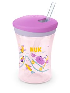 NUK Action Cup 230ml mit Trinkhalm
