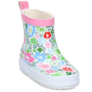 Playshoes Gummistiefel Blumen, Farbe: weiß, Größe: 26