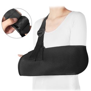 Armschlinge Schulter Einstellbar Armschlaufe für Damen und Herren  Atmungsaktive Schulterstütze M für gebrochenes Handgelenk, Ellbogen, Arm, ausgerenkte Schulter