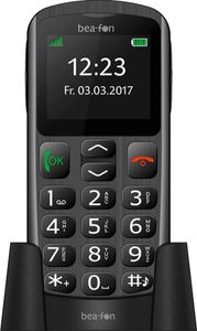 Beafon SL250 5,08 cm (2") 93 g Schwarz Einsteigertelefon