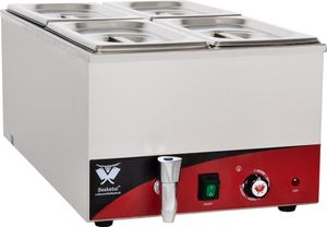 Beeketal Speisenwärmer Wasserbad Bain Marie, Bain Marie Modell:BBM4