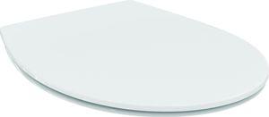 Ideal Standard WC-Sitz REVO mit Deckel, Scharniere Edelstahl weiß mit Softclosing
