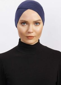 Praktish Capraz Hijab BONE Bonnet Marineblau Kopftuch Untertuch Tesettür Scarf