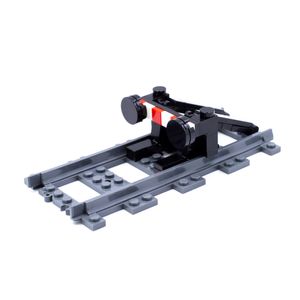 LEGO: Prellbock für Eisenbahnschienen