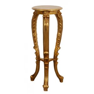 Holztisch mit Goldene Finish, 87x33x37 cm, hergestellt in italien