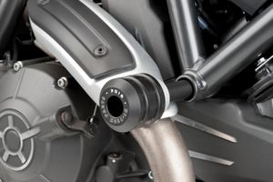 PUIG 8150N Sturzpads Vintage passend fuer DUCATI SCRAMBLER ICON Schwarz PUIG 8150N Sturzpads Vintage passend fuer DUCATI SCRAMBLER ICON Schwarz