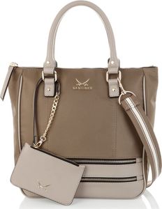 Sansibar Handtasche Schultertasche Shopper Bag Taupe beige braun Sansibar Handtasche Schultertasche Shopper Bag Taupe beige braun