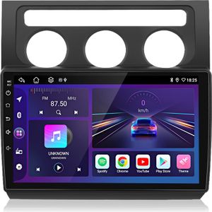 4+64GB Für VW Touran 2003-2010 10zoll Autoradio carplay GPS Navi WIFI BT SWC RDS Android12 DAB USB 8kern 2din 4G