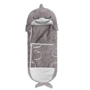 Spielkissen und Schlafsack für Kinder Hai Grau - PILLOSACK