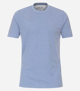 Redmond - Regular Fit - Herren T-shirt mit Round Neck in verschiedenen Farben (231930650), Größe:6XL, Farbe:Blau(12)