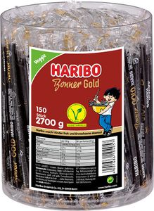 HARIBO Bonner Gold Lakritz 150 Stück