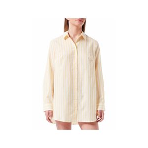 Schiesser Damen Sleepshirt, 80cm  gelb 46/3XL