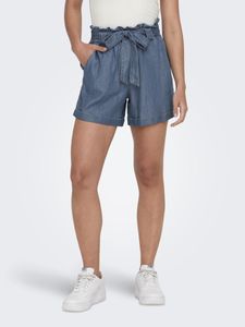 ONLY Shorts Damen Baumwolle Blau GR67205 - Größe: S