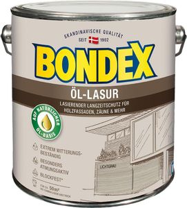 Bondex Öl-Lasur Lichtgrau 2,50l - 391331