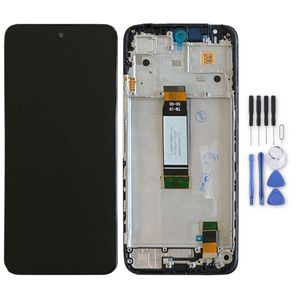 Für Xiaomi Redmi 12 Display Full LCD mit Rahmen Einheit Touch Ersatzteil Reparatur Schwarz