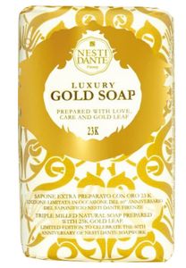 Nesti Dante 60th Anniversary Natural Soap Gold Leaf 250 g