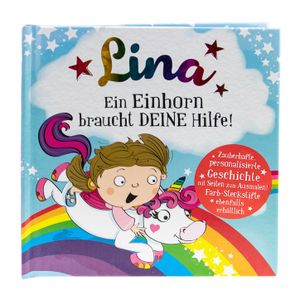 Das magische Märchenbuch mit deinem Namen - Lina