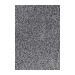 Teppium Kurzflor modern Teppich Wohnzimmerteppich Rechteckig, Farbe:Grau, Maße:200 cm x 290 cm, Form: Rechteckig