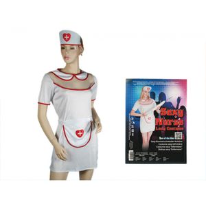 Erwachsenen y Krankenschwester Kostüm 3-teilig Einheitsgröße