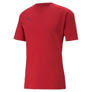 PUMA teamCUP Casual T-Shirt chili pepper/cordovan 3XL