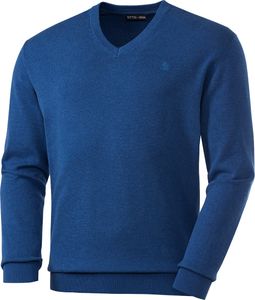 Otto Kern Herren Pullover mit V-Ausschnitt, natürlich atmungsaktiv