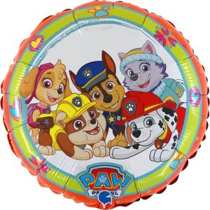 Paw Patrol Folienballon rund rot 46 cm