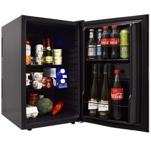 Syntrox Germany 80 L Kühlschrank Schwarz Modau – Stilvoller Barkühlschrank für Hotels, Büros und Zuhause