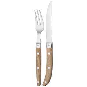 WMF 4 Stück a 1 Stck. Steakbesteck-Set 2-teilig Ranch 3201002427 / 1280636040 + Geschenk + Spende