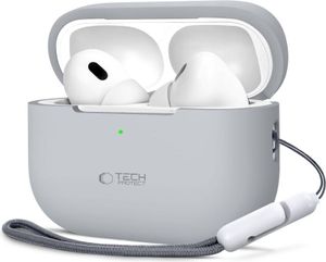 Tech-Protect Silikónové Apple Airpods Pro 1 / 2 Crayon Grey