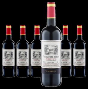 6 x Chateau Les Bories Bordeaux AOP