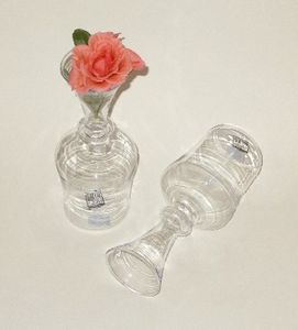 PTMD Vase aus Glas 18,5 cm 2er-Set