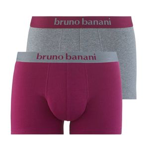 Bruno Banani 2er Pack Flowing Retro Short / Pant Enganliegende Comfort Fit Qualität, Gedoppelter Frontbereich, Hautsympathisch und Saugfähig